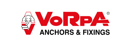 Logo of Vorpa, a brand of DiversiTech offering anchoring solutions for HVAC equipment for small domestic projects and large-scale industrial works